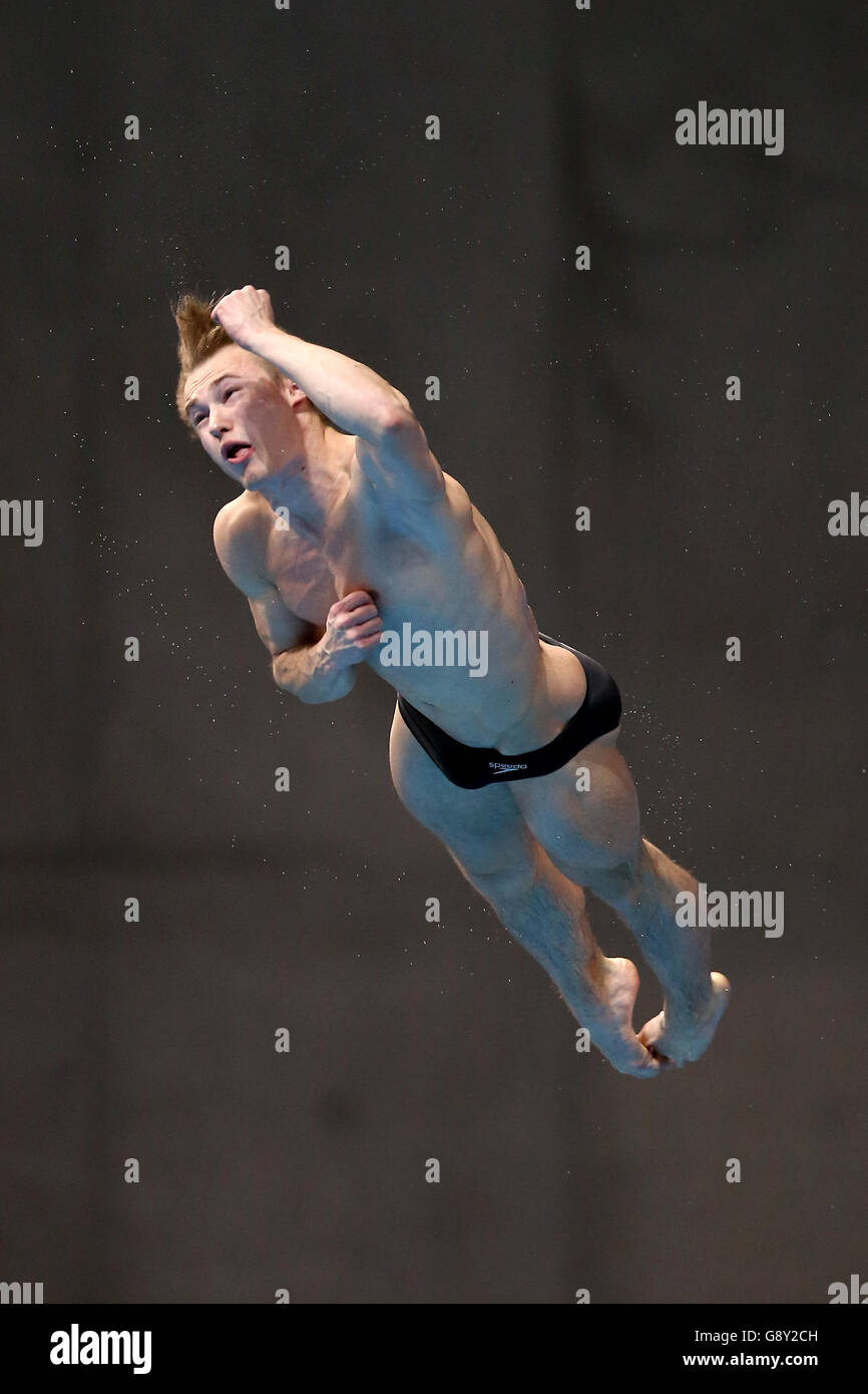 Great Britain's Jack Laugher competes in the Men's Diving 3m