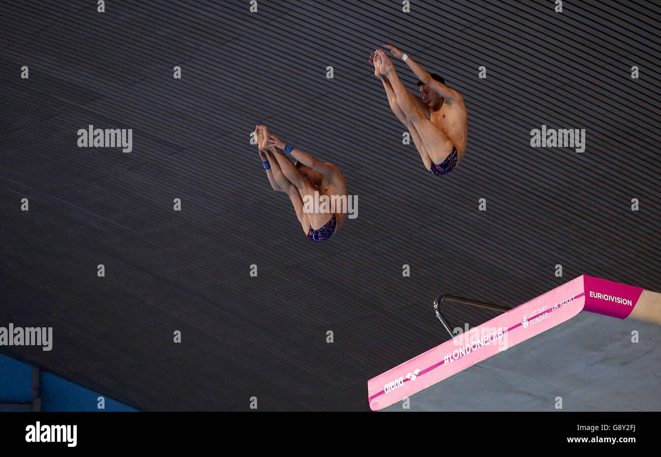 European Aquatics Championships Day Four Stock Photo Alamy