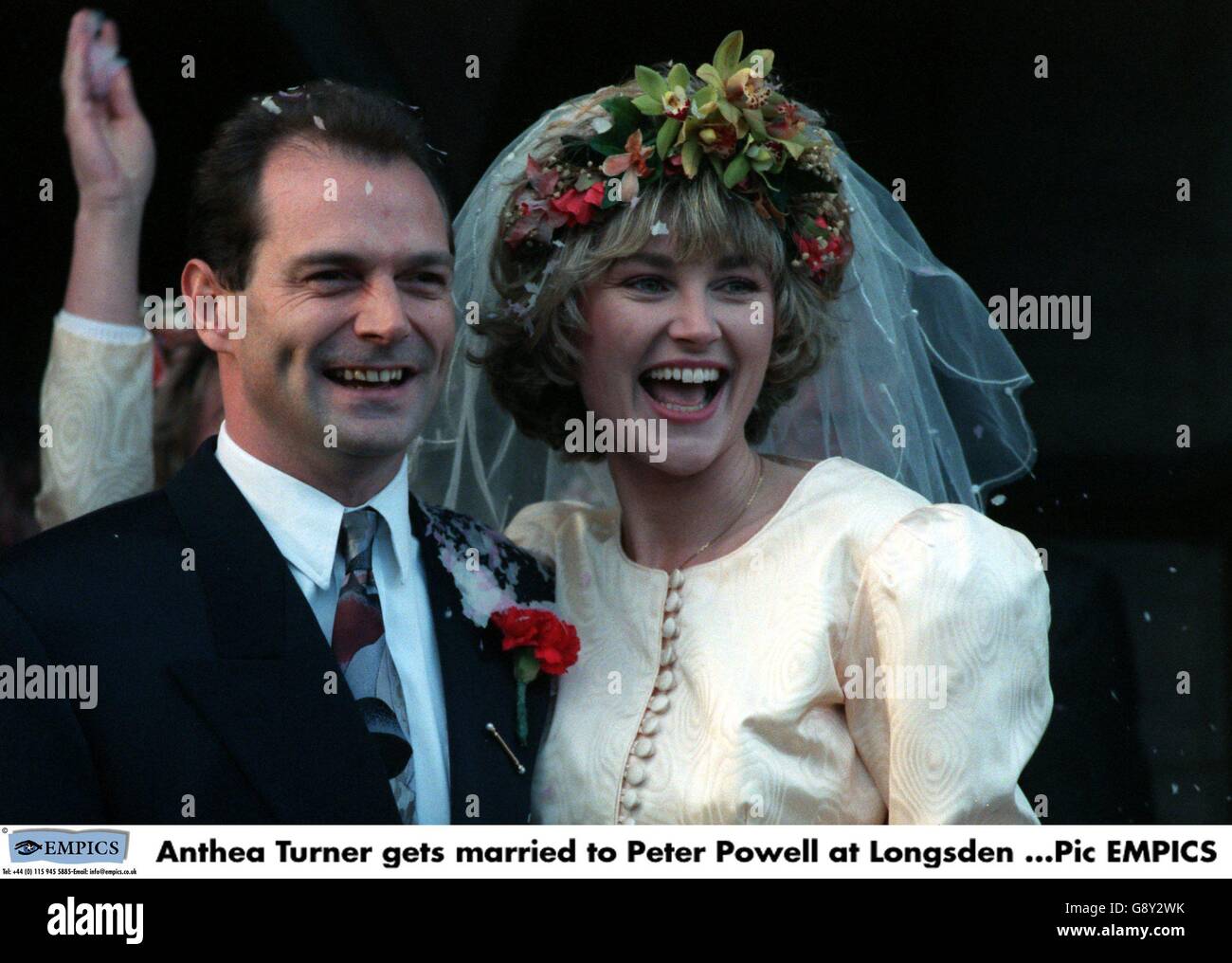 Anthea turner wedding | Beachweddingtips.com