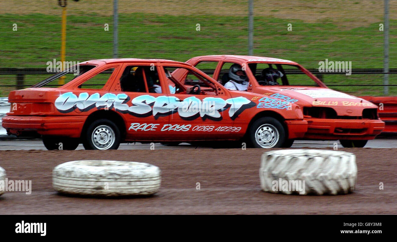 Banger racing arena essex hi-res stock photography and images - Alamy