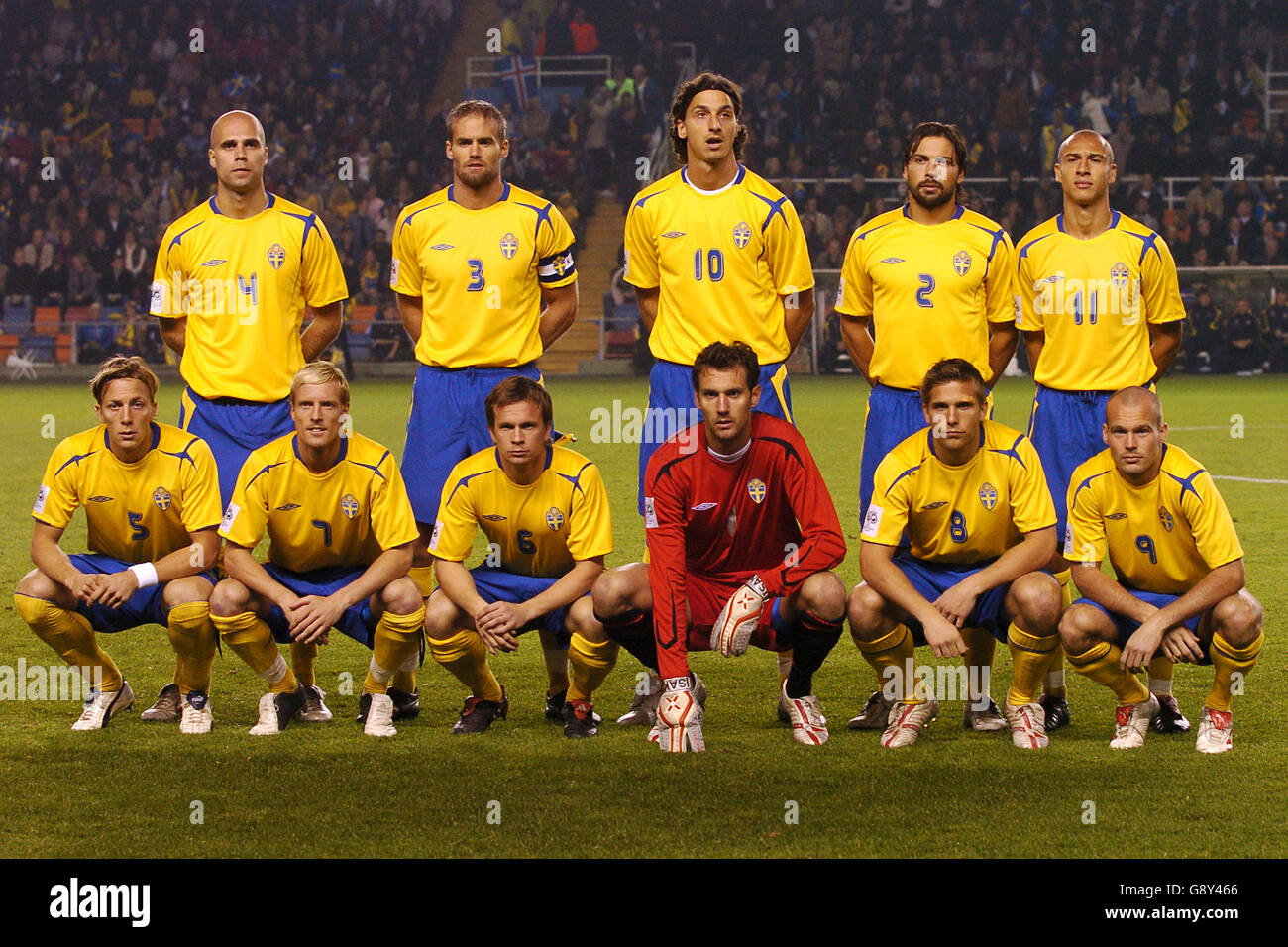 Soccer - FIFA World Cup 2006 Qualifier - Group Eight - Sweden v Iceland -  Rasunda Stadium Stock Photo - Alamy