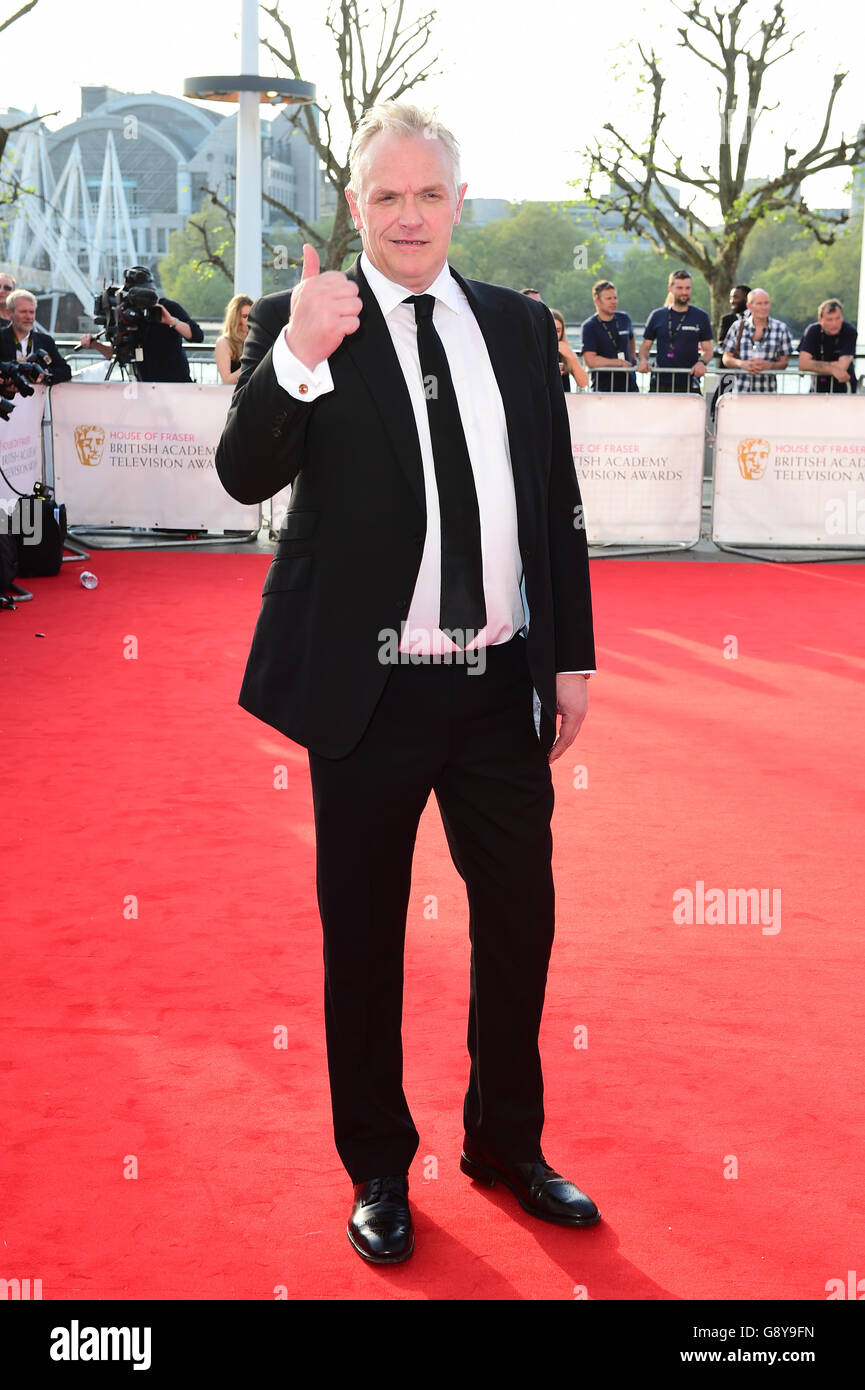 Greg Davies attending the House of Fraser BAFTA TV Awards 2016 at the