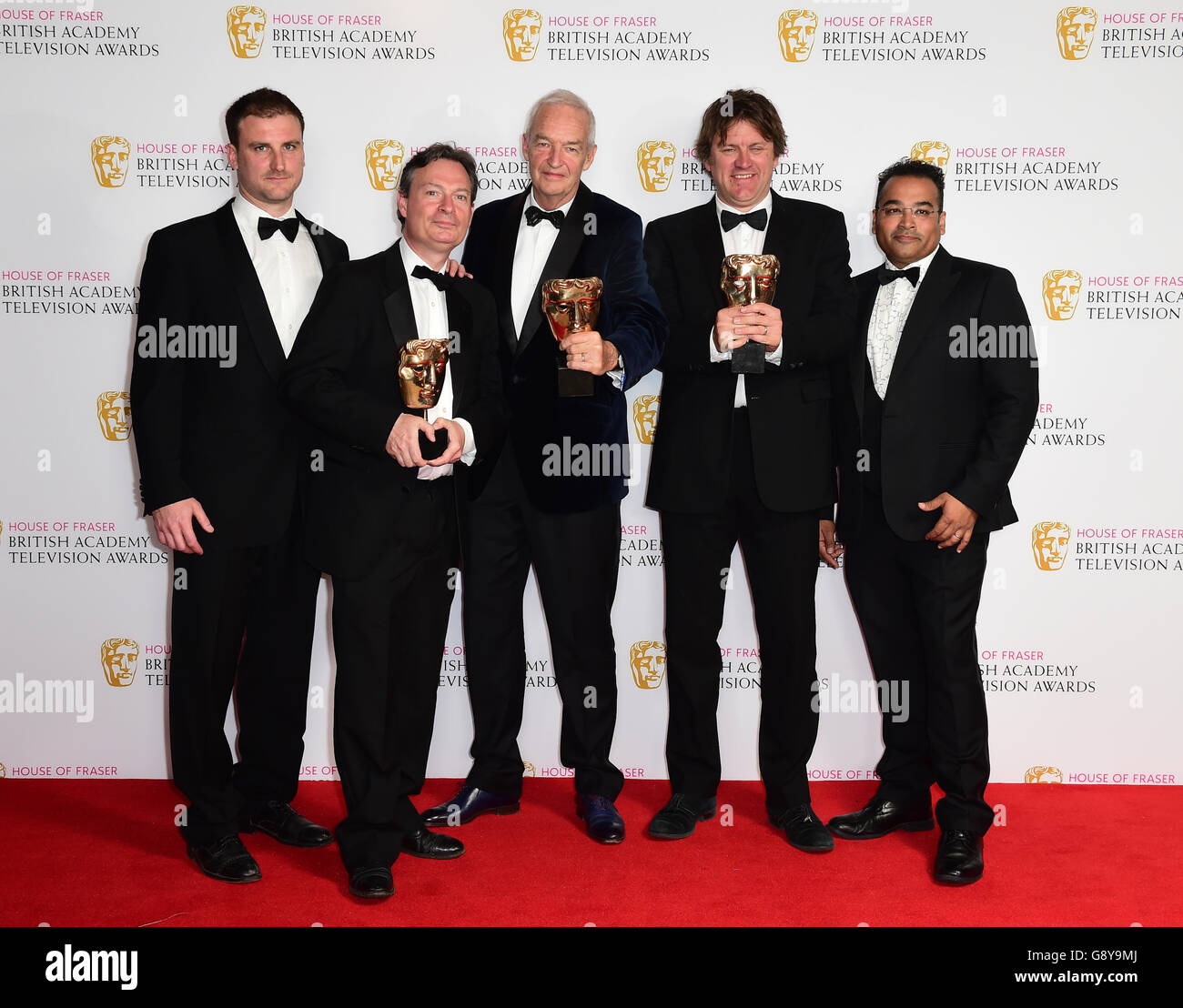 Ben de pear second right and jonathan rugman centre hi-res stock ...