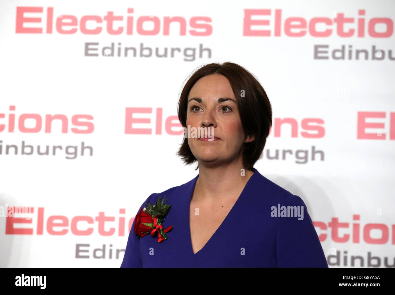 Scottish Parliament election 2016 Stock Photo
