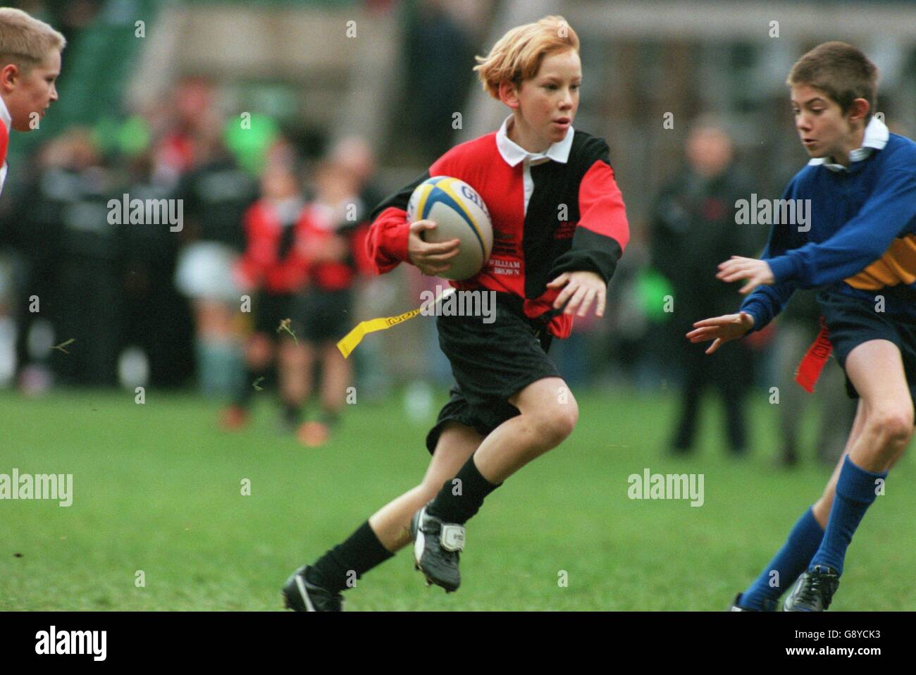 Children playing rugby union hires stock photography and images Alamy