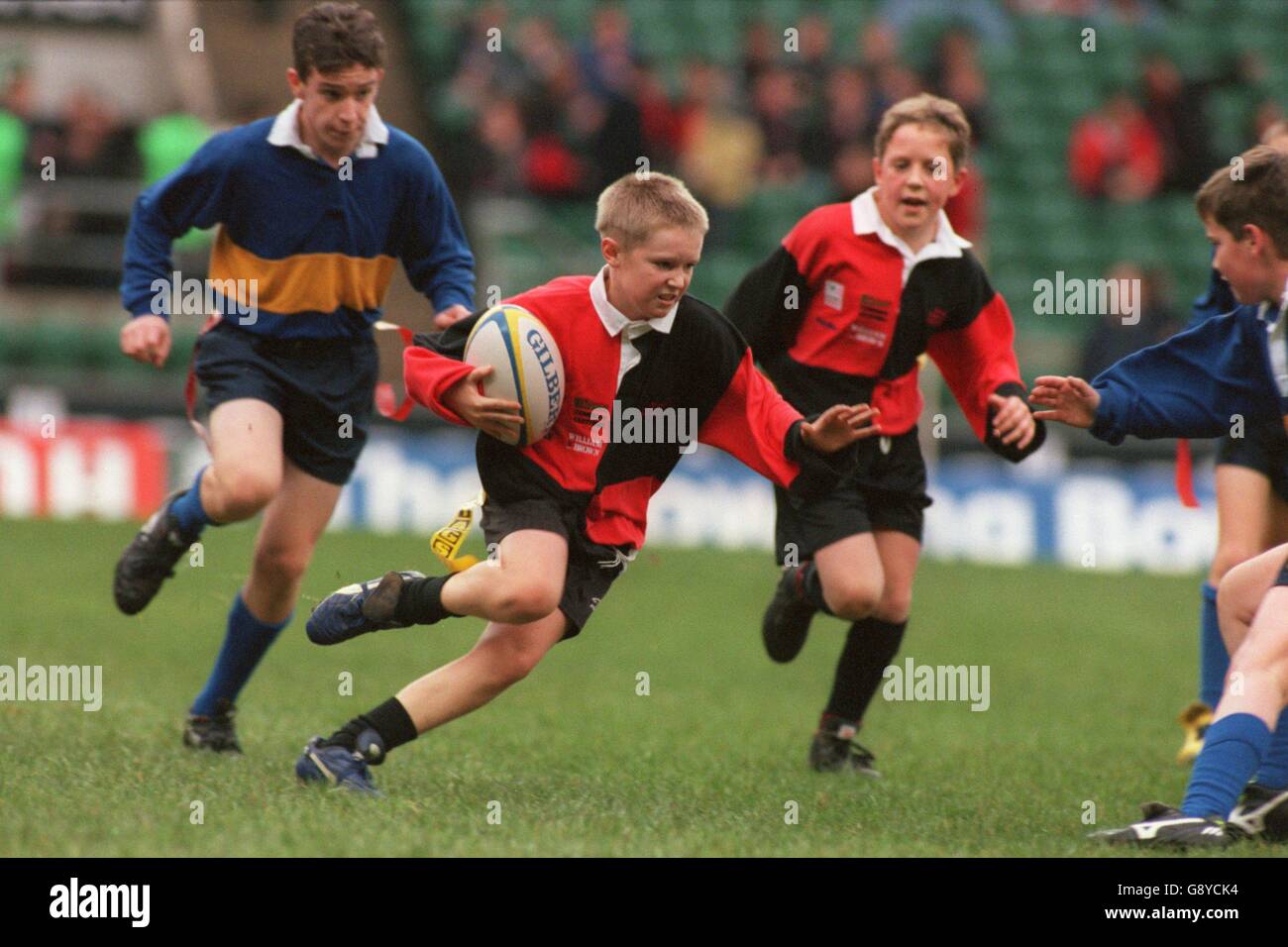 Children playing rugby union hires stock photography and images Alamy