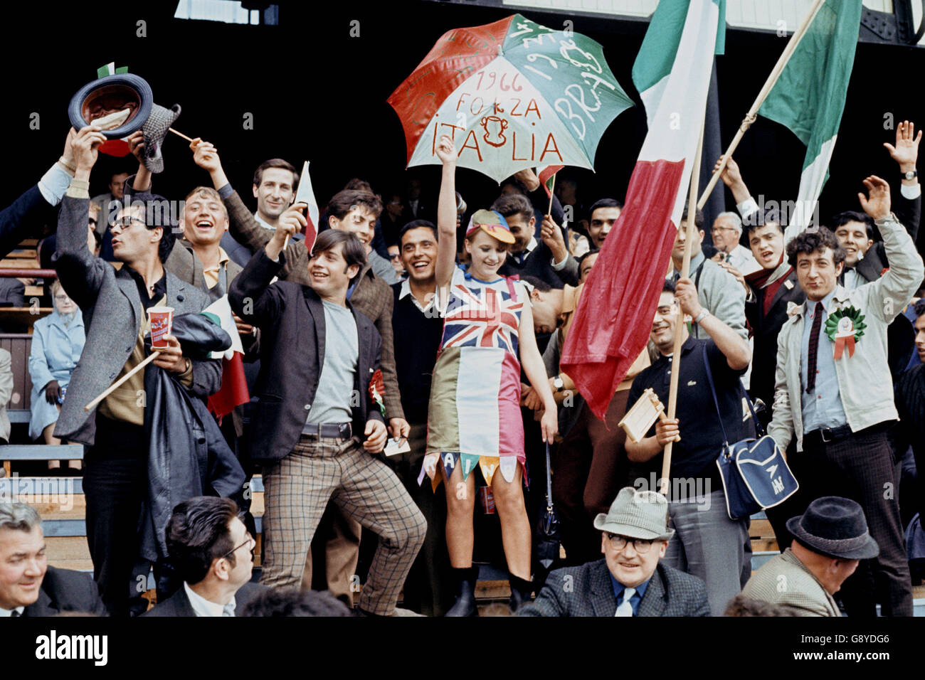 Soccer - World Cup England 1966 - Group Four - Italy v USSR - Roker Park, Sunderland Stock Photo