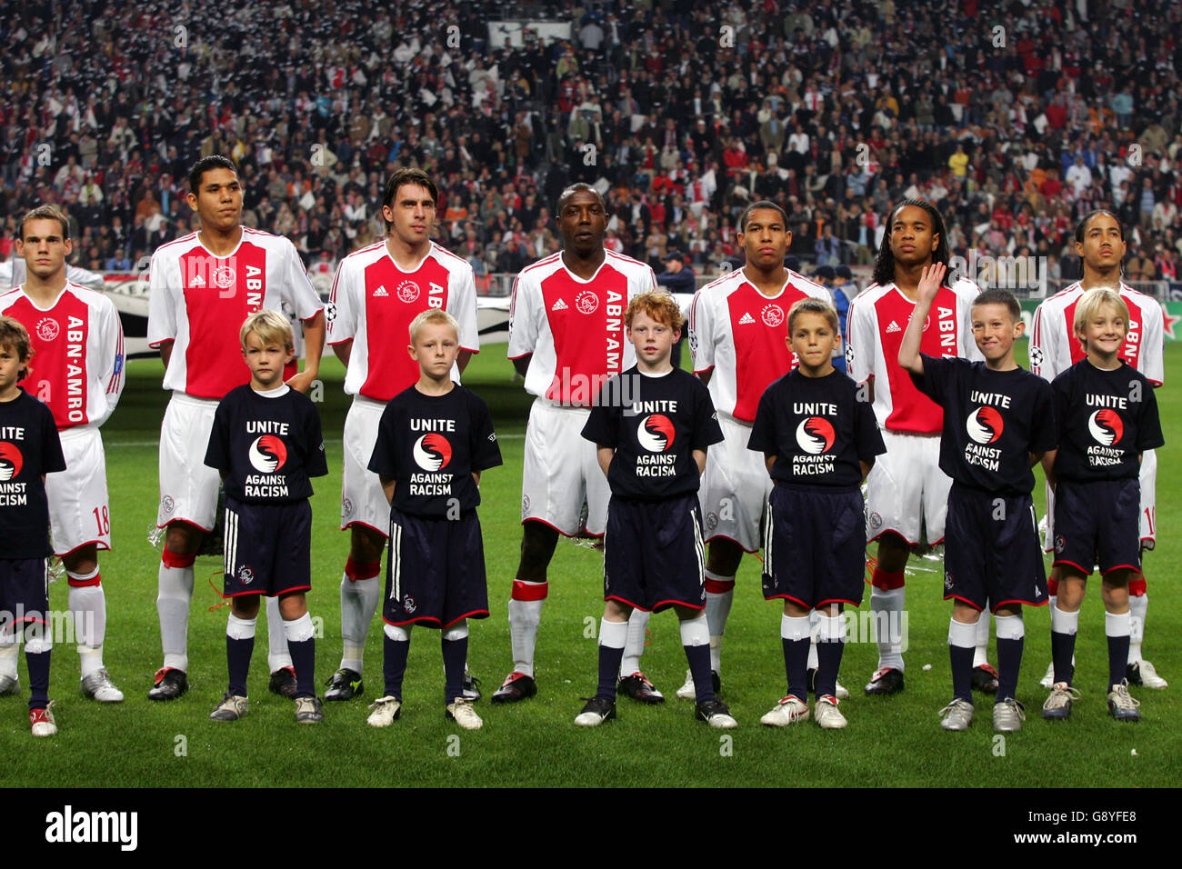 Soccer - UEFA Champions League - Group B - Ajax v FC Thun - Amsterdam ArenA  Stock Photo - Alamy