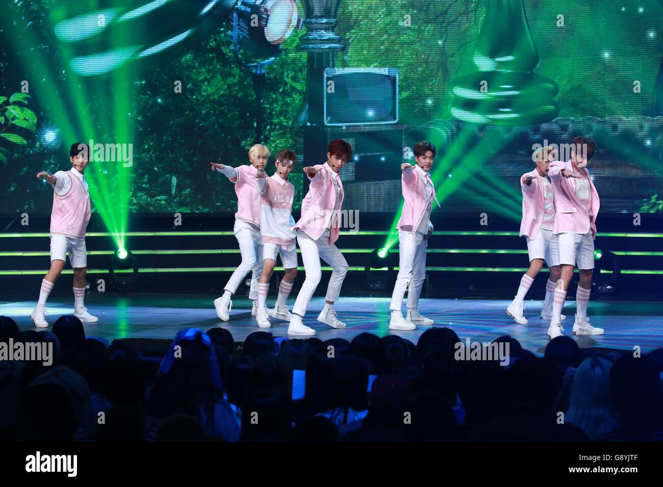 Seoul, Korea. 29th June, 2016. MBC Music channel programme Show ...