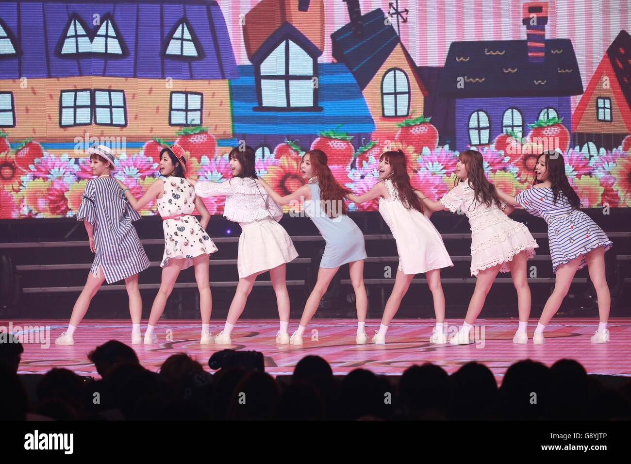 Seoul, Korea. 29th June, 2016. MBC Music channel programme Show ...