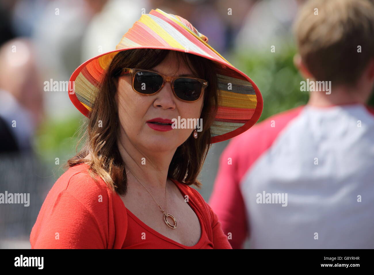 Rowers from all over the world came to the annual Henley Royal Regatta 2016 Stock Photo