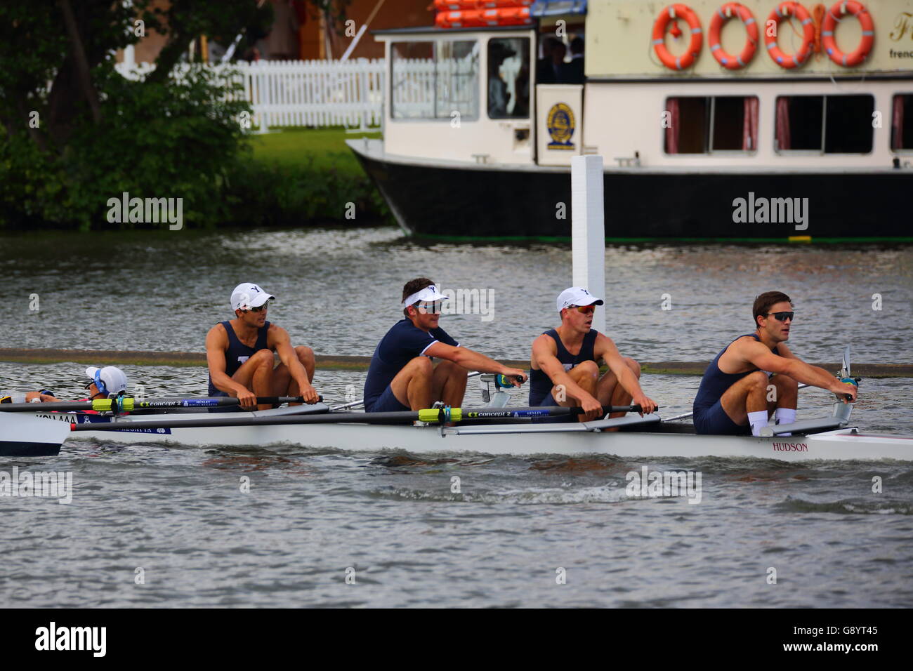 Rowers from all over the world came to the annual Henley Royal Regatta 2016 Stock Photo