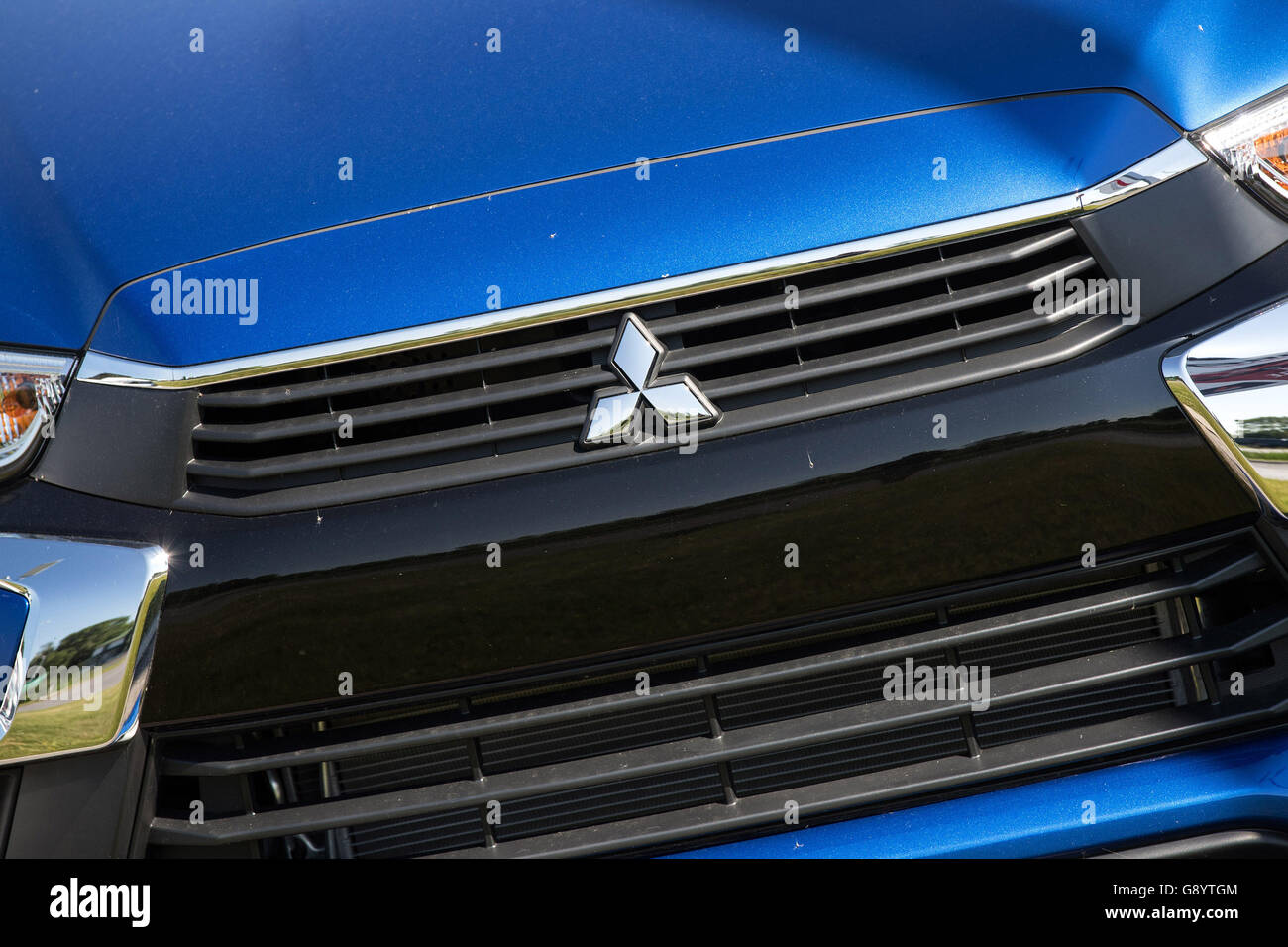 Belleville, Ontario, Canada. 24th June, 2016. The Mitsubishi car