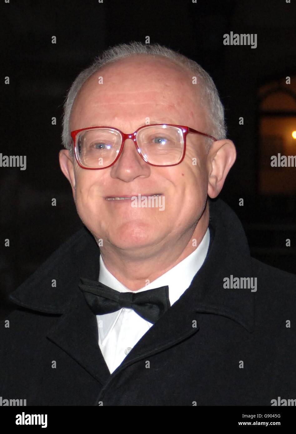 Ken morley arrives at itvs 50th anniversary dinner hi-res stock