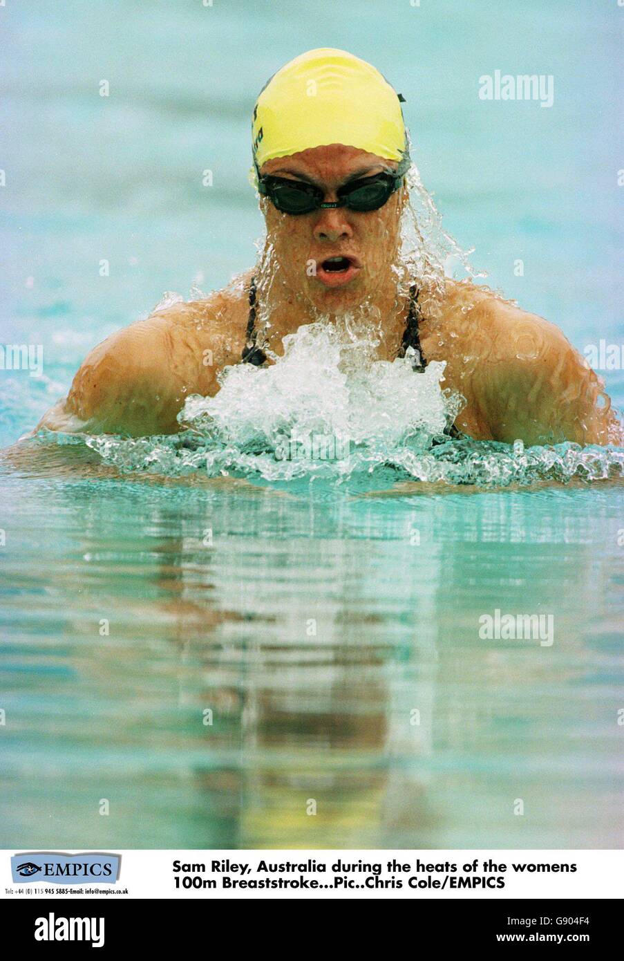 Swimming world championships womens 100m breaststroke heat perth hires