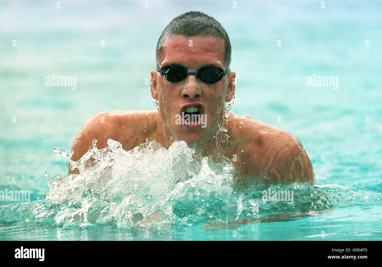 Swimming World Championships Men's 400m Medley Heats Perth