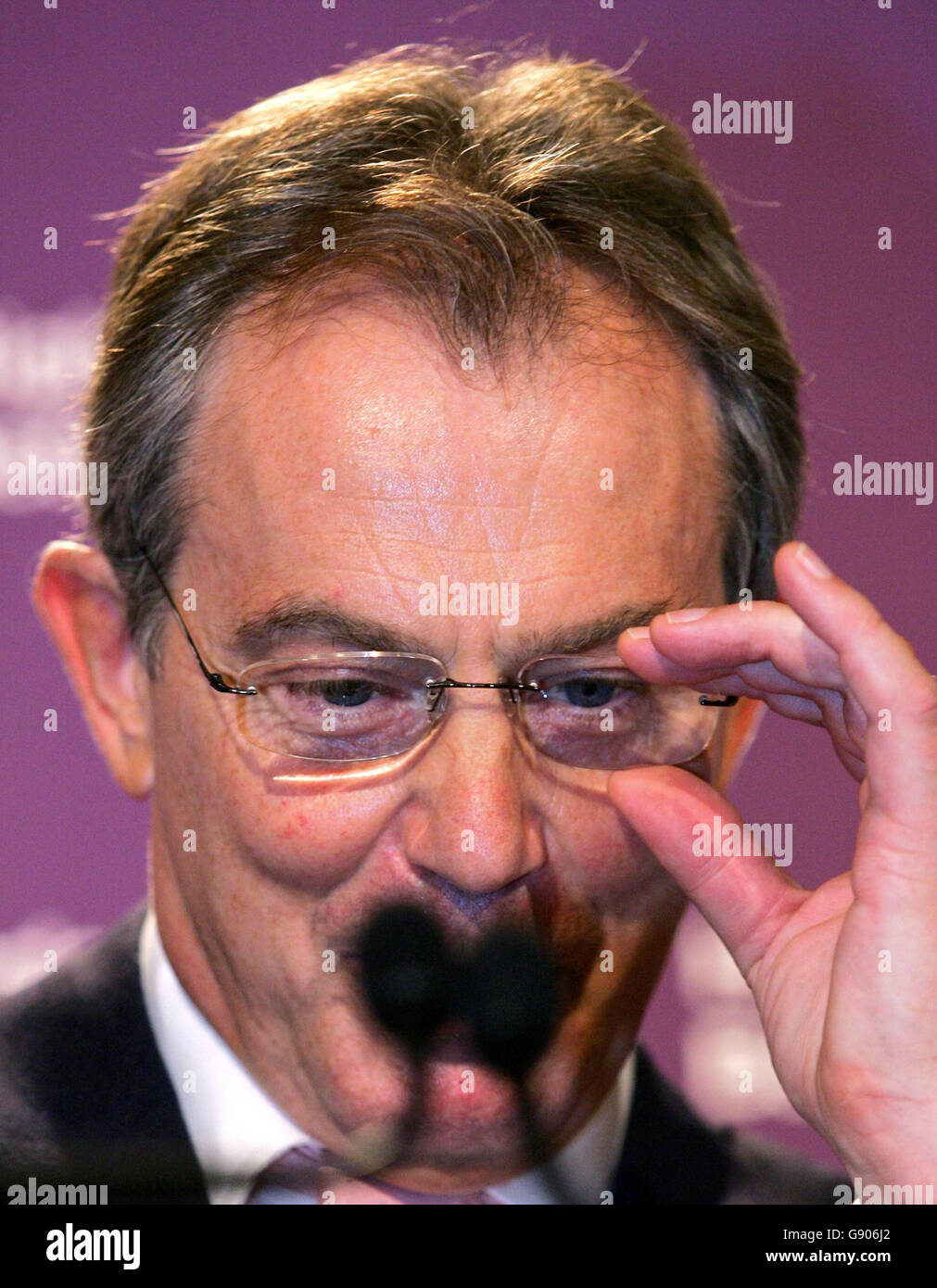 Tony blair education speech hi-res stock photography and images - Alamy