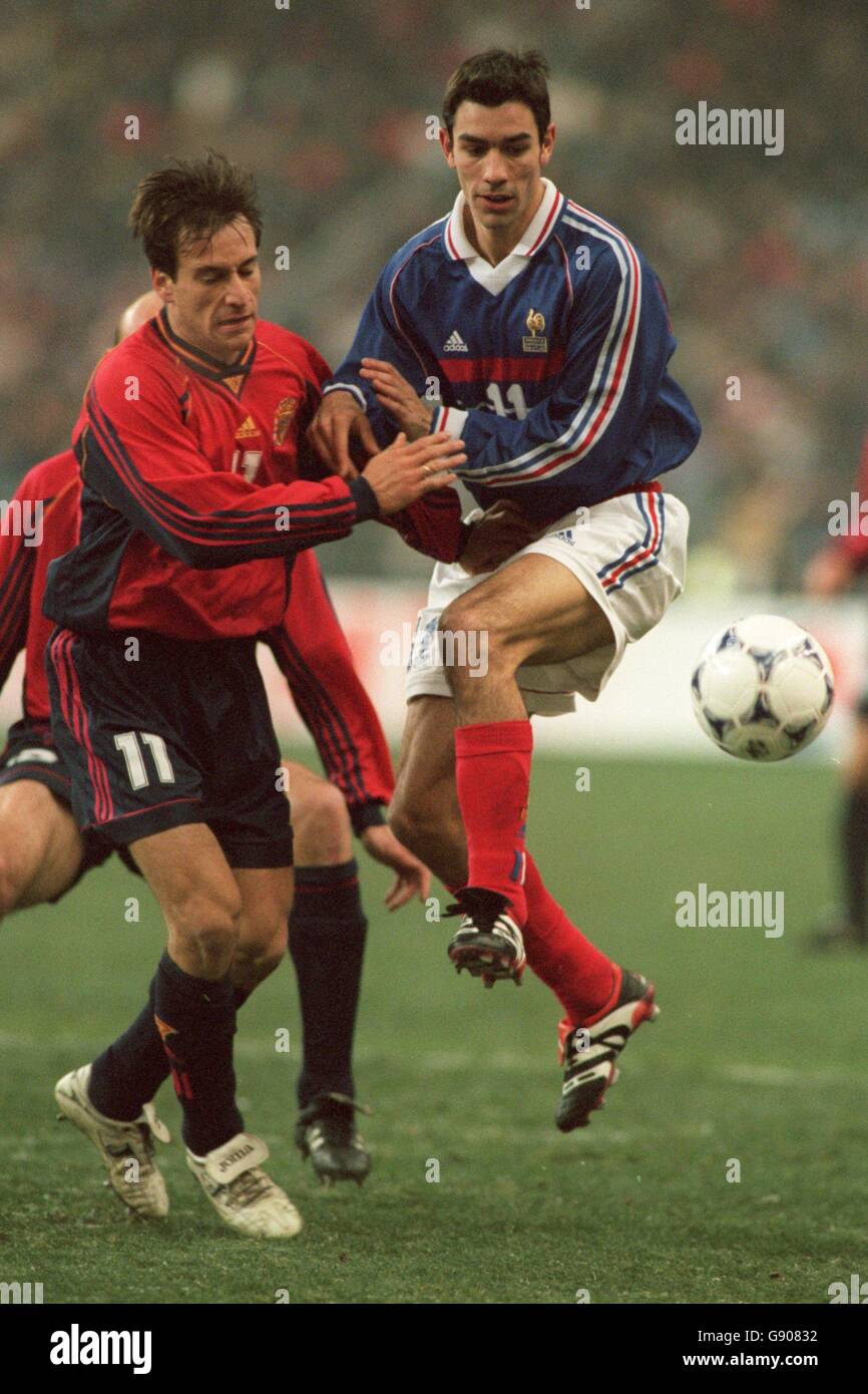 Soccer - Friendly - France v Spain Stock Photo - Alamy