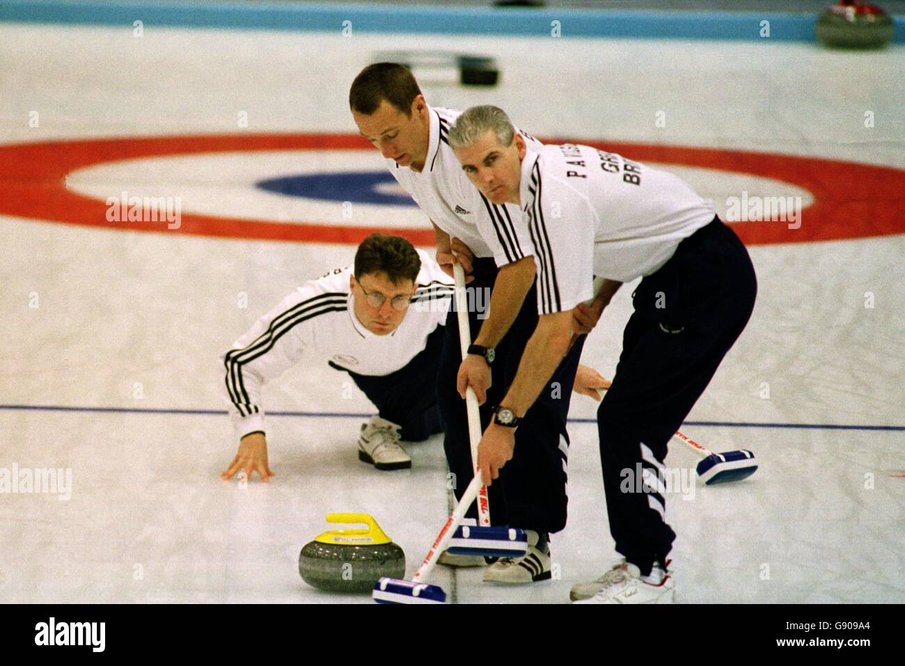 Curling Winter Olympics Nagano 1998 Great Britain v Switzerland