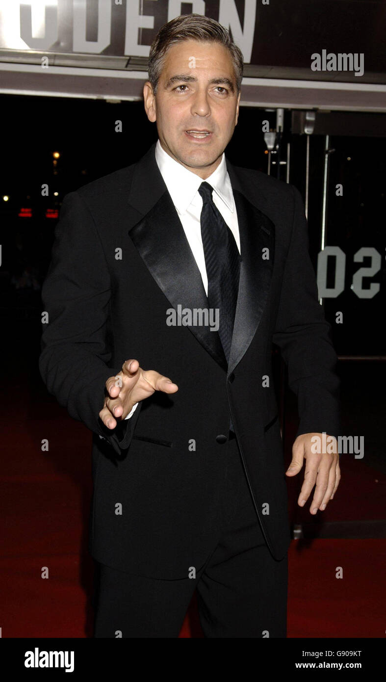 Writer, director and star of the film George Clooney arrives for the ...