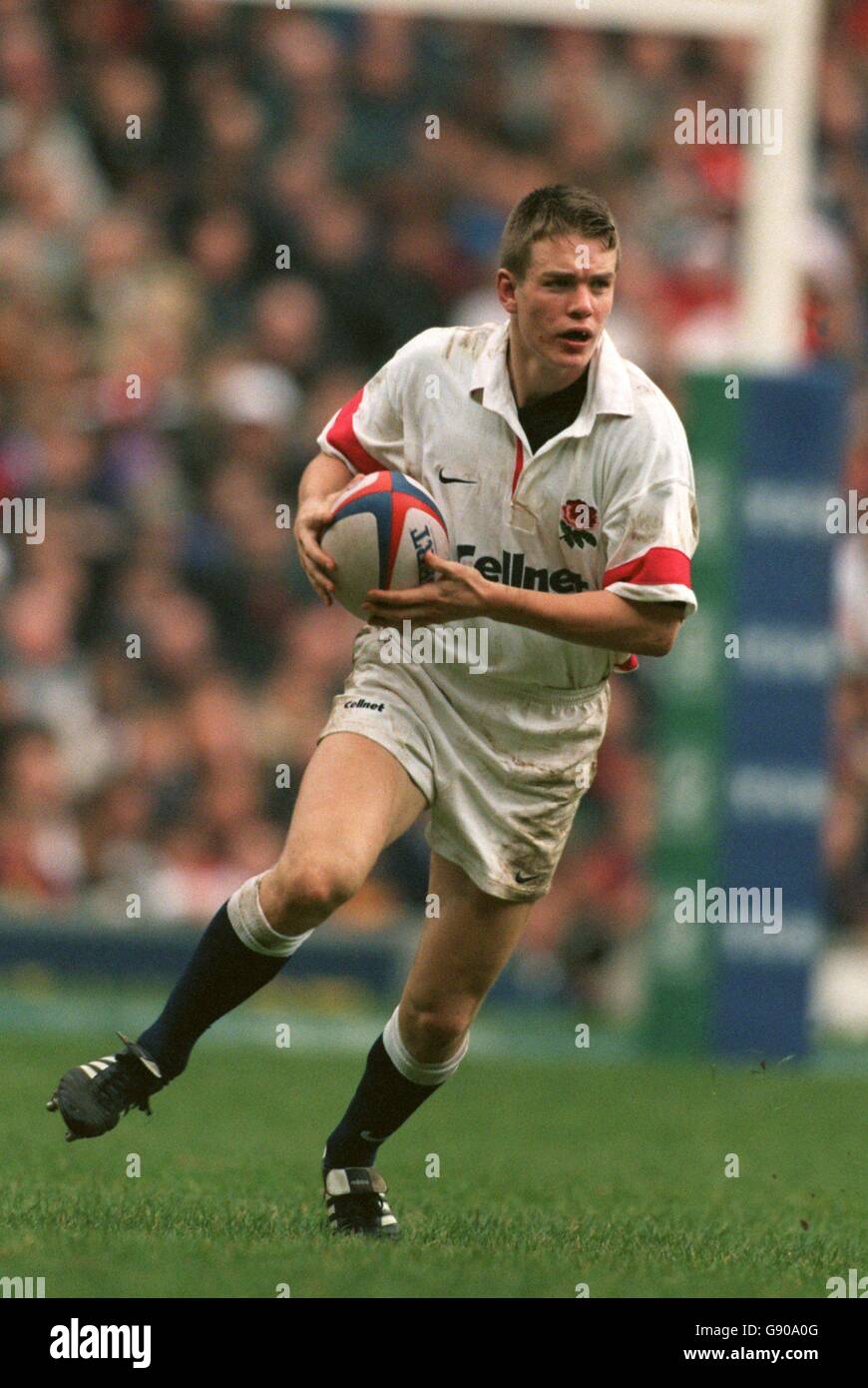 Rugby Union - Five Nations Championship - England v Wales. England's Matthew Perry in action during the game (TSB) Stock Photo