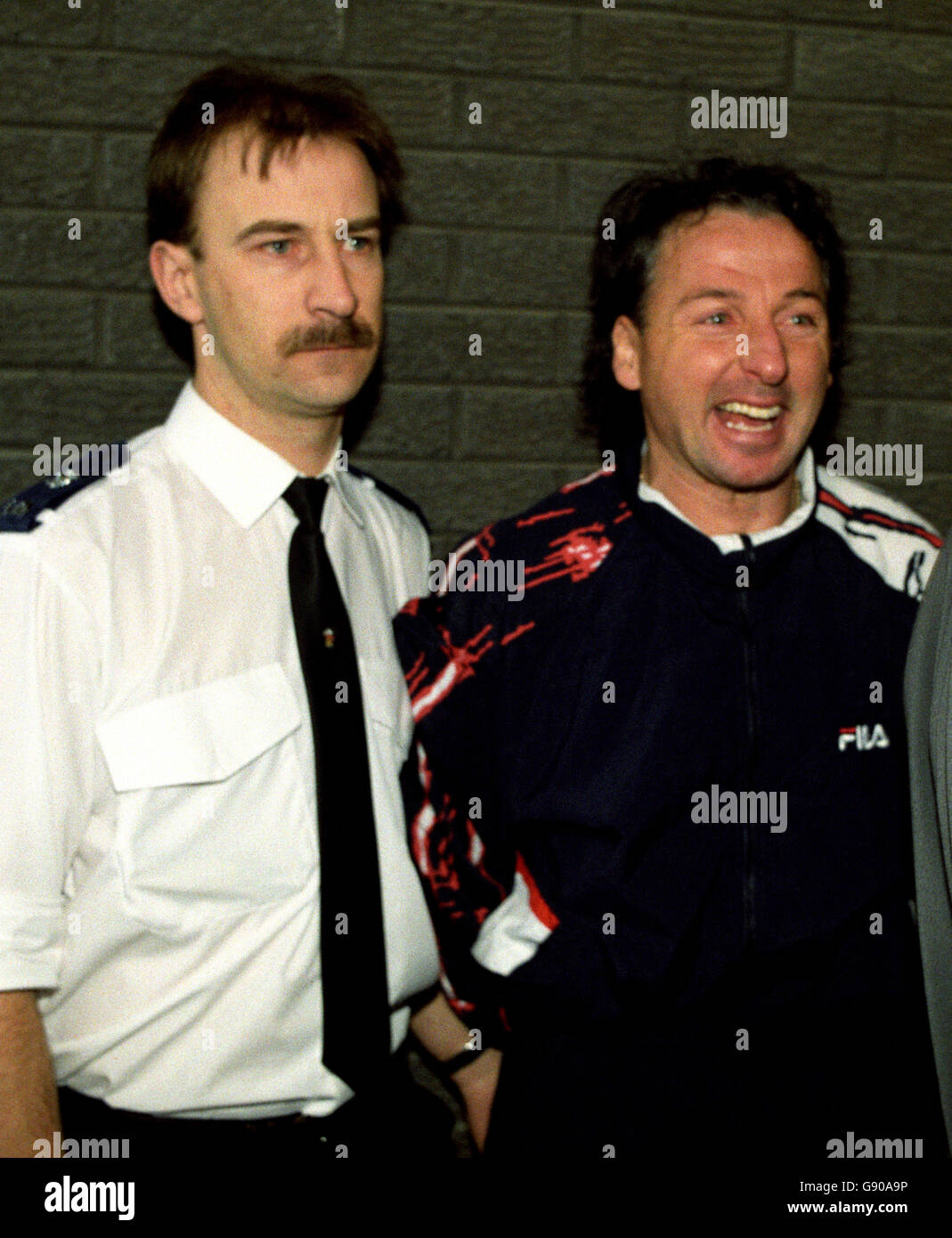 Mickey Thomas - Wrexham Magistrates Court Stock Photo