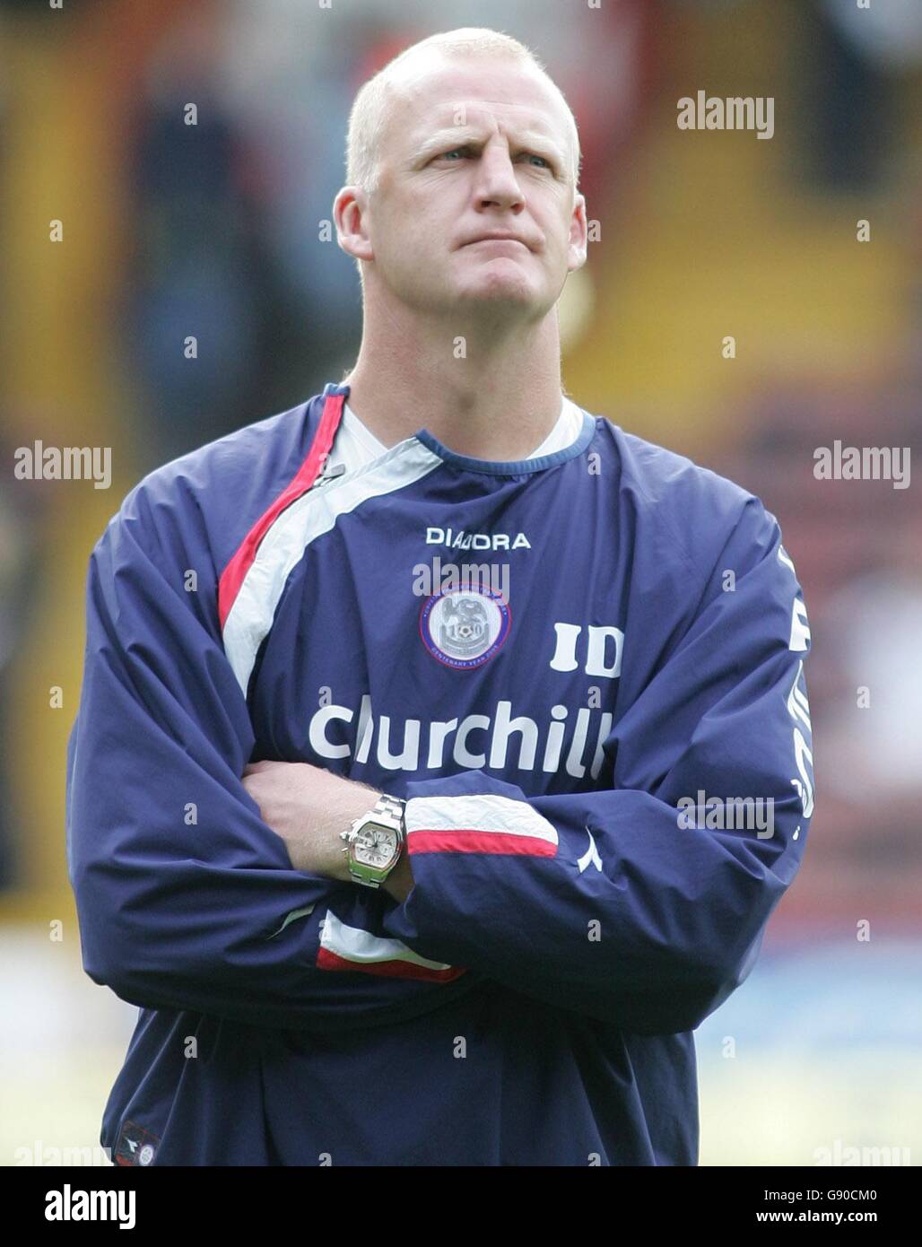 Soccer - Coca-Cola Football League Championship - Crystal Palace v Burnley - Selhurst Park. Crystal Palace's manager Ian Dowie Stock Photo