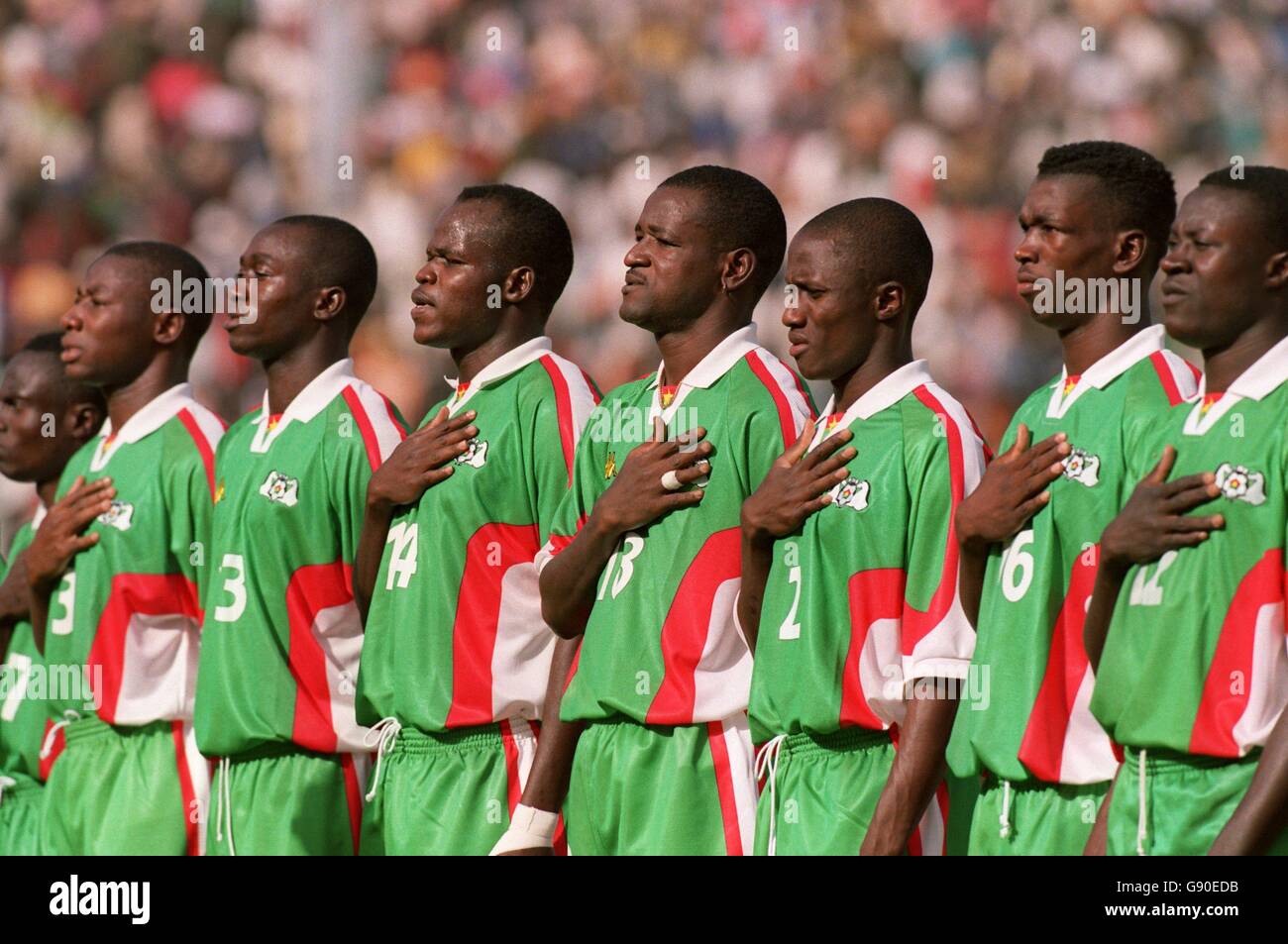 Soccer African Nations Cup Burkina Faso/Guinea. The Burkina Faso