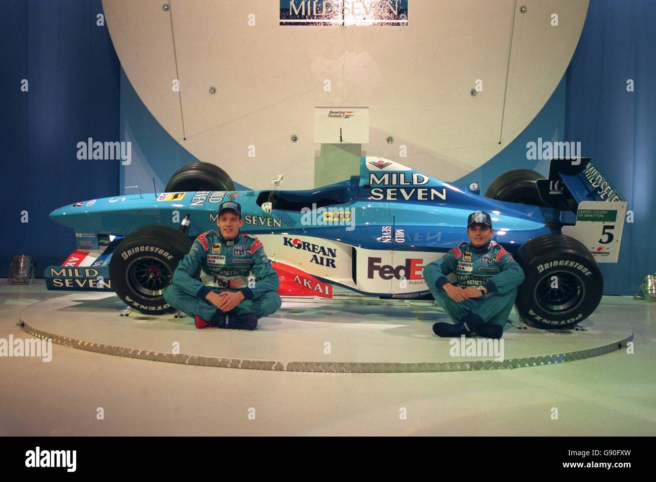Benetton b198 formula one car hi-res stock photography and images - Alamy