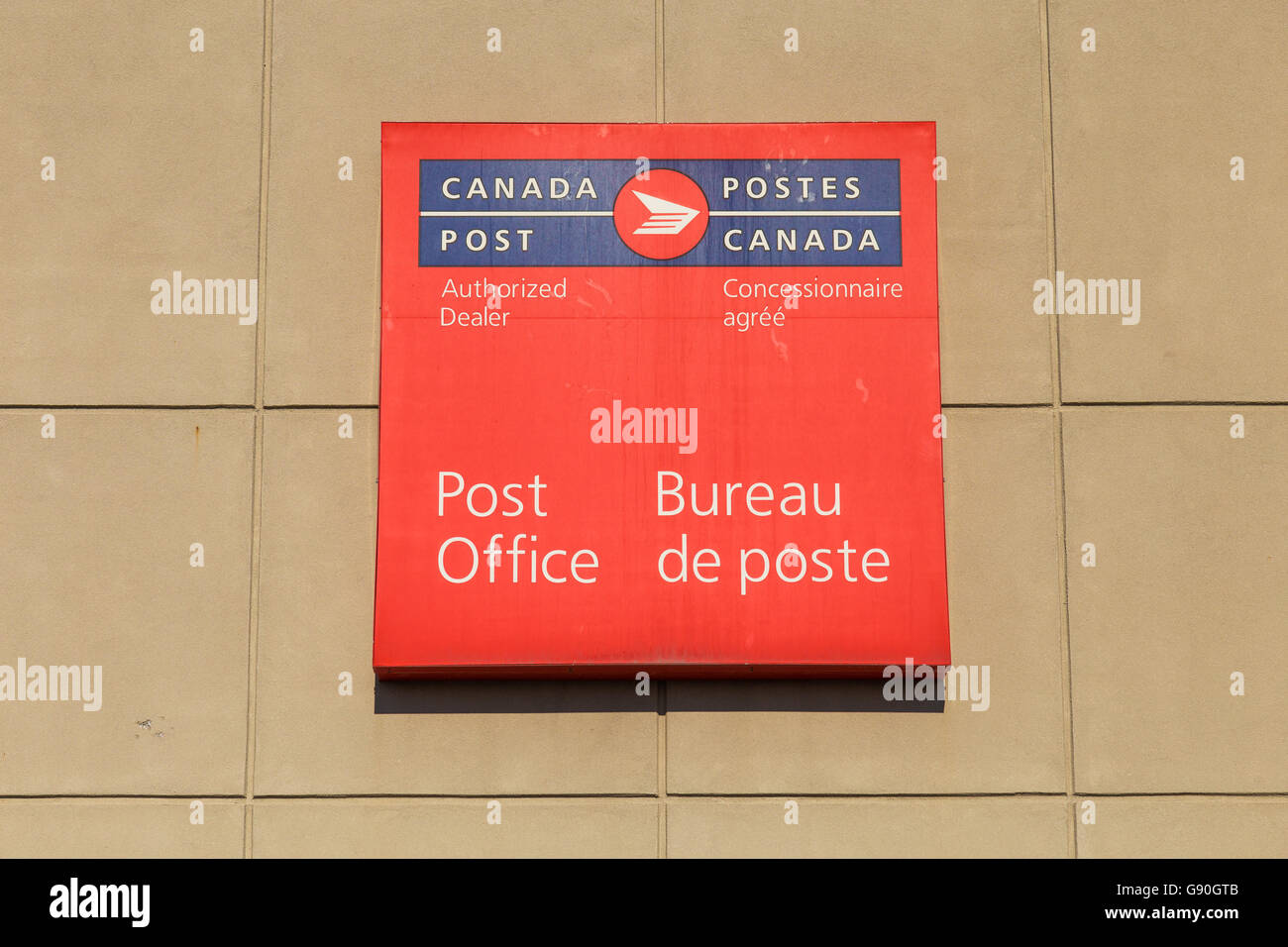 Canada post logo hires stock photography and images Alamy
