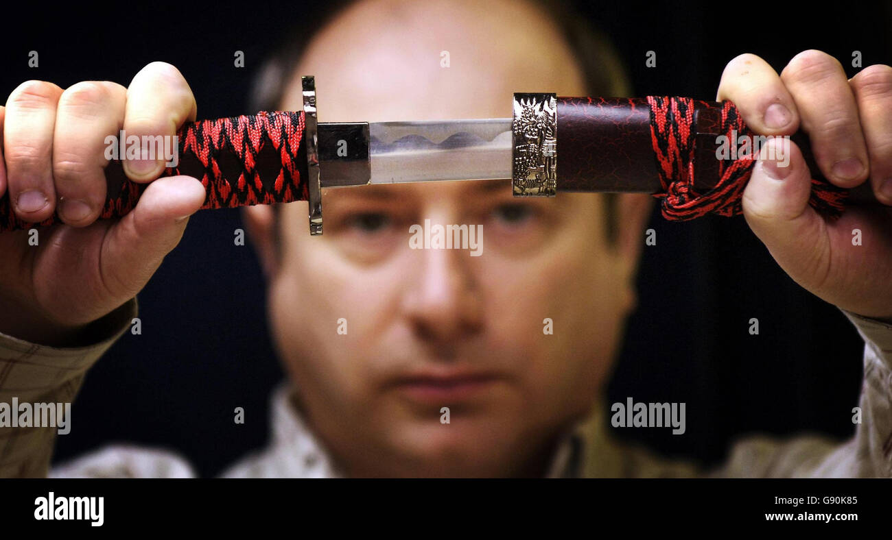 Samurai sword maker High Resolution Stock Photography and Images Alamy