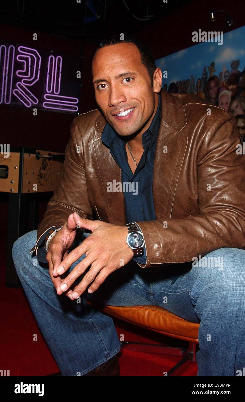 Dwayne johnson the rock hi-res stock photography and images - Alamy