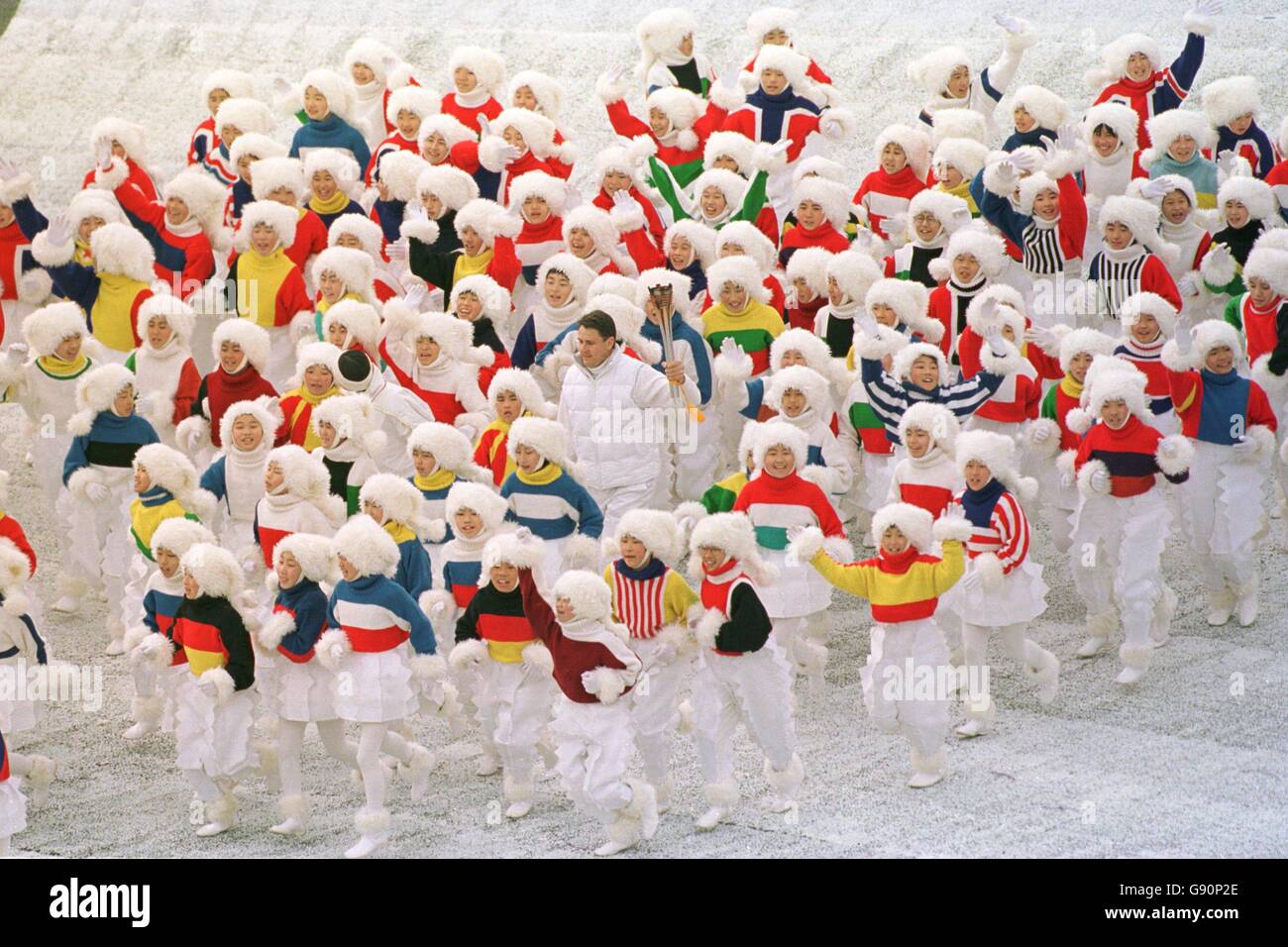 Winter Olympics - Nagano 1998 - Opening Ceremony Stock Photo