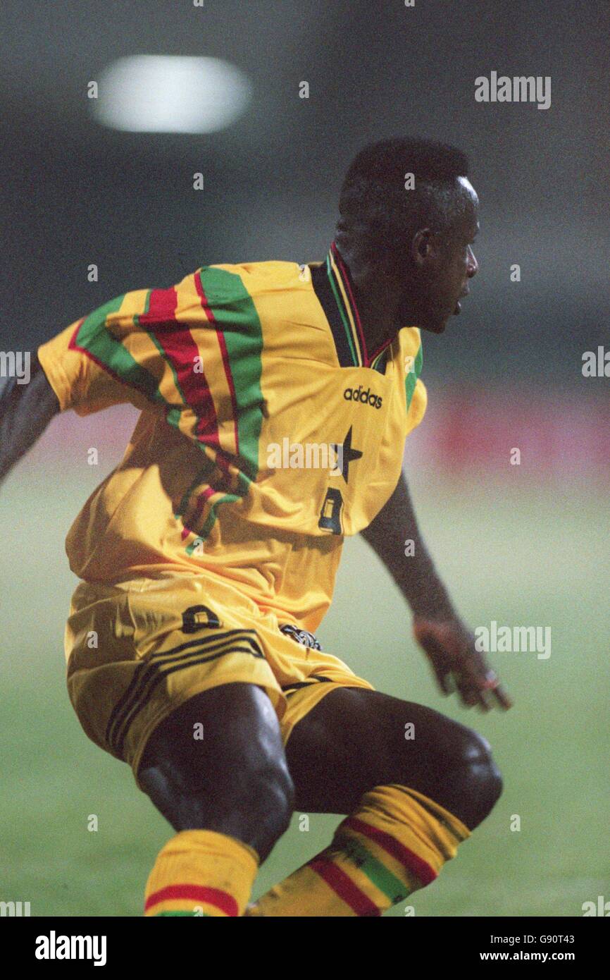 Soccer - African Nations Cup - Ghana v Togo. Abedi Pele, Ghana Stock Photo