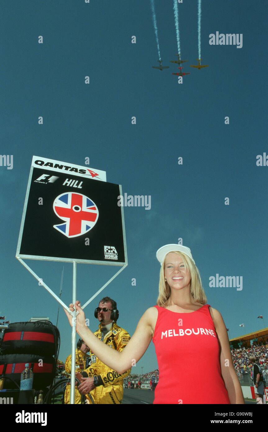 Grid girl australian formula one hi-res stock photography and images ...