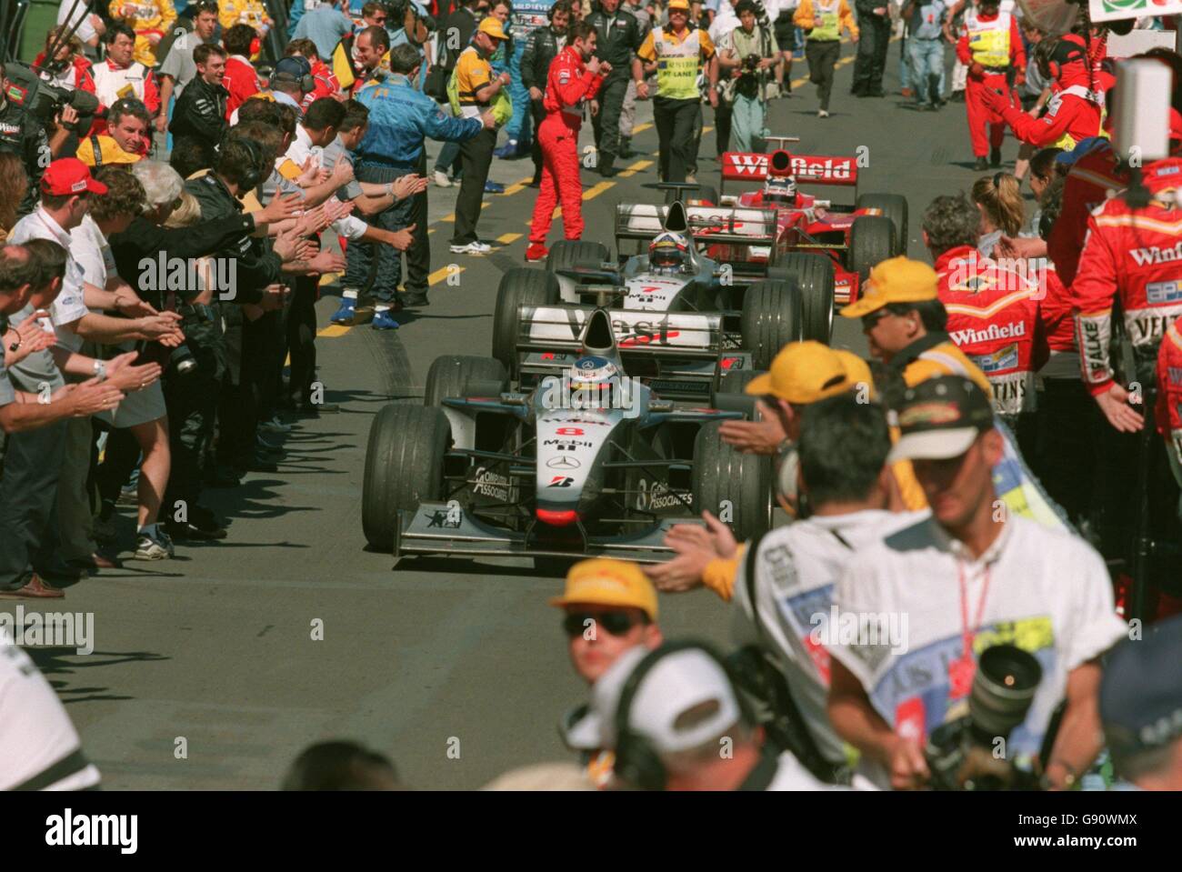 Formula One Motor Racing Australian Grand Prix Stock Photo Alamy