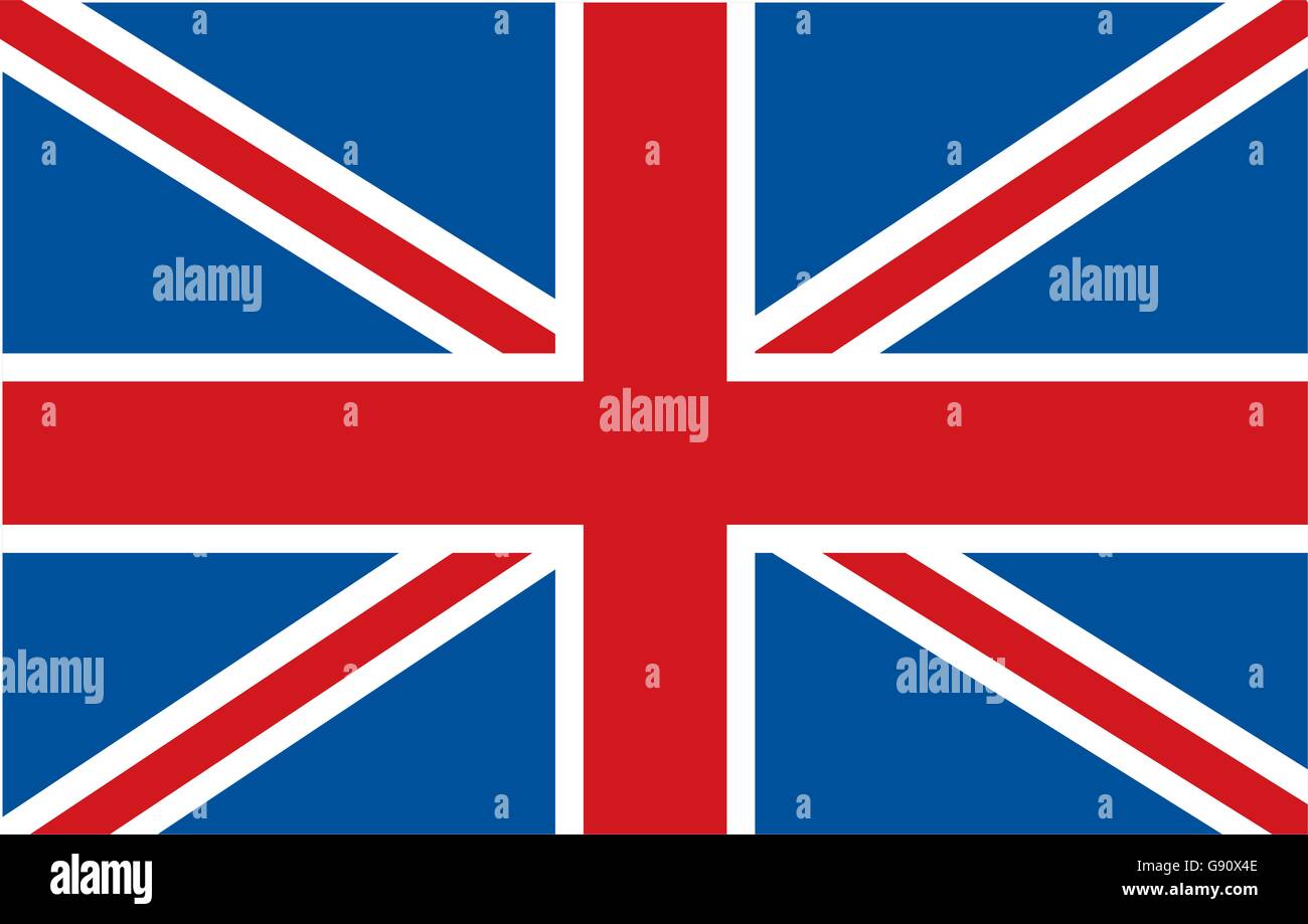 colorful british flag, vector graphic Stock Vector Image & Art Alamy