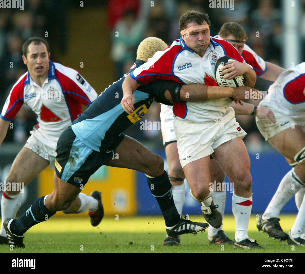 Bristol rugbys dave hilton and leeds tykes rob vickerman hires stock