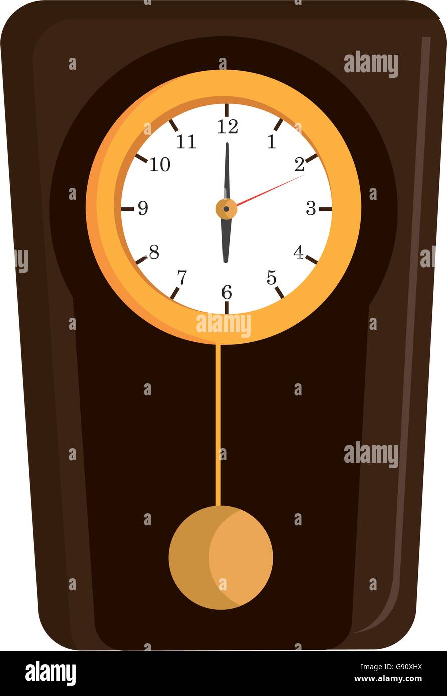 colorful old clock, vector graphic Stock Vector Image & Art - Alamy