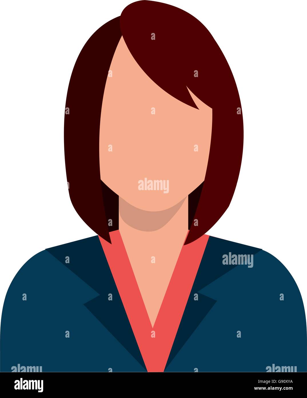 avatar business woman, vector graphic Stock Vector Image & Art - Alamy