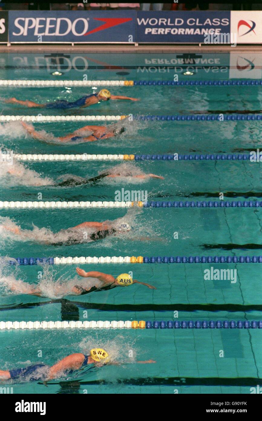 Swimming World Cup Sheffield Stock Photo Alamy