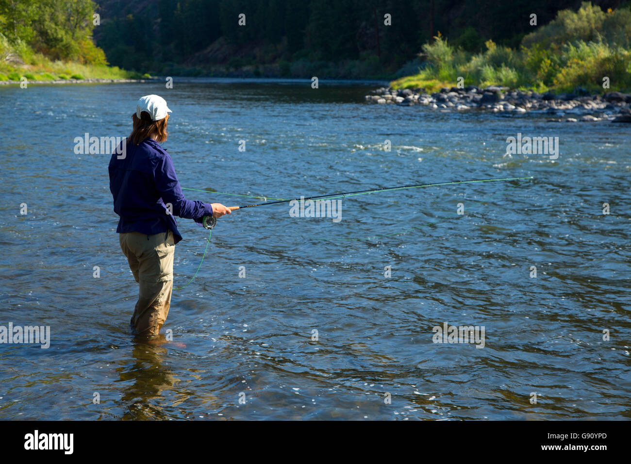 Flyfishing Grande Ronde River, Grande Ronde Wild and Scenic River