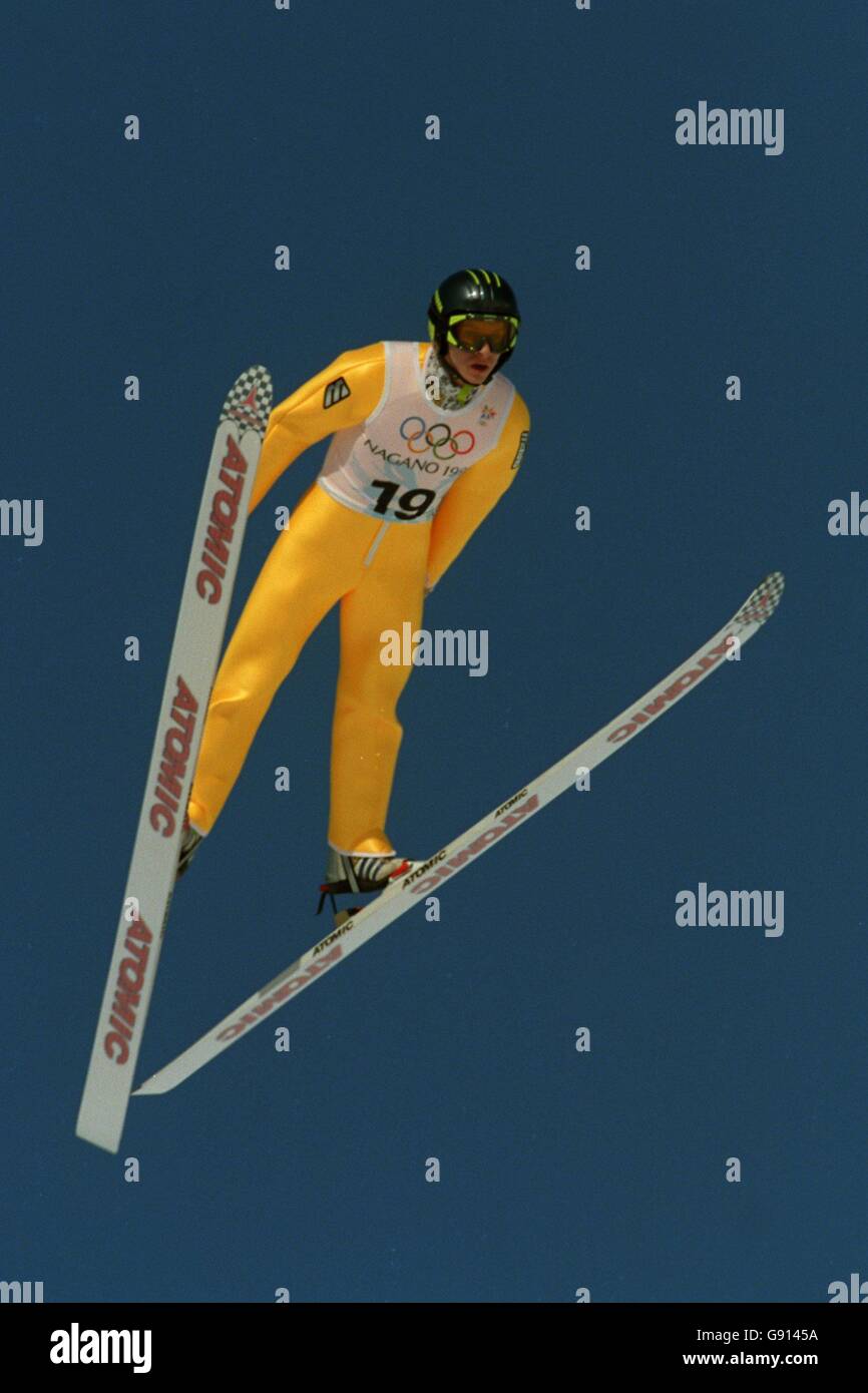 Ski Jumping Winter Olympics Nagano 1998 90m Individual Event