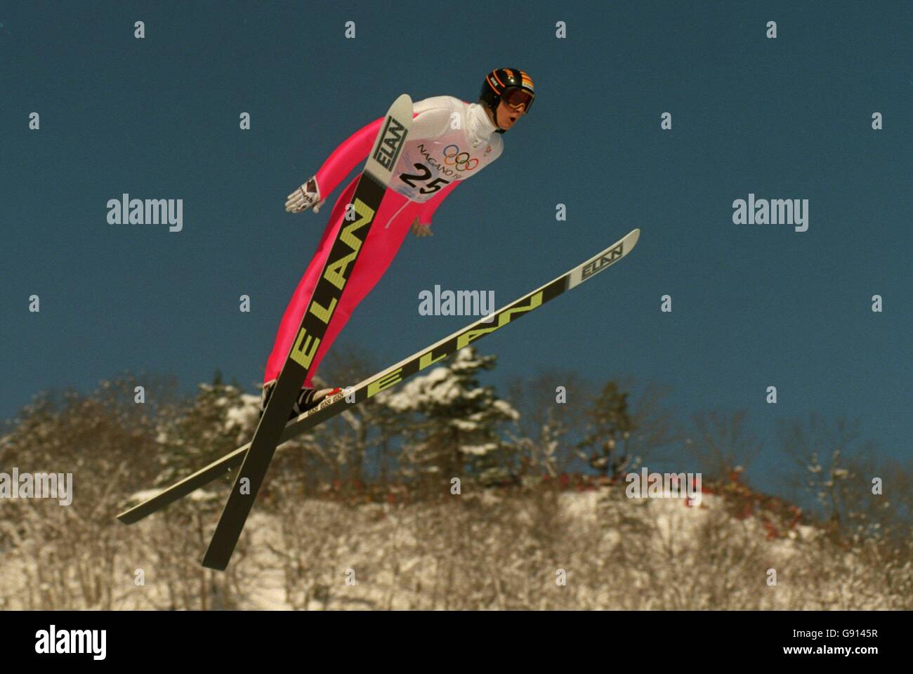 Ski Jumping Winter Olympics Nagano 1998 90m Individual Event
