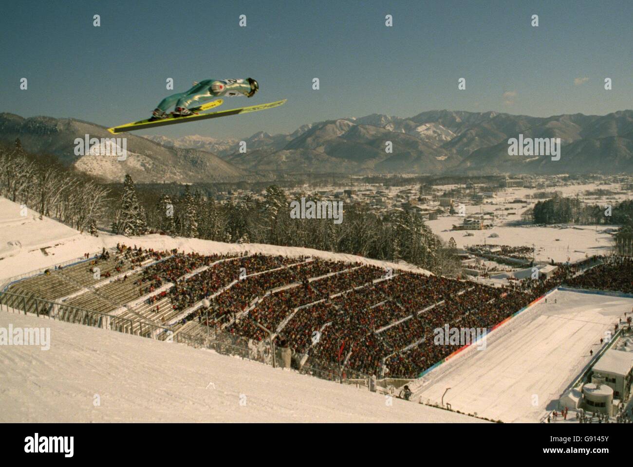 Ski Jumping Winter Olympics Nagano 1998 90m Individual Event