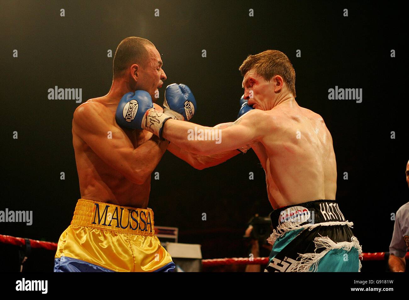 Boxing - IBF/WBA Light-Welterweight Title Unification Fight - Ricky Hatton v Carlos Maussa - Sheffield Arena Stock Photo