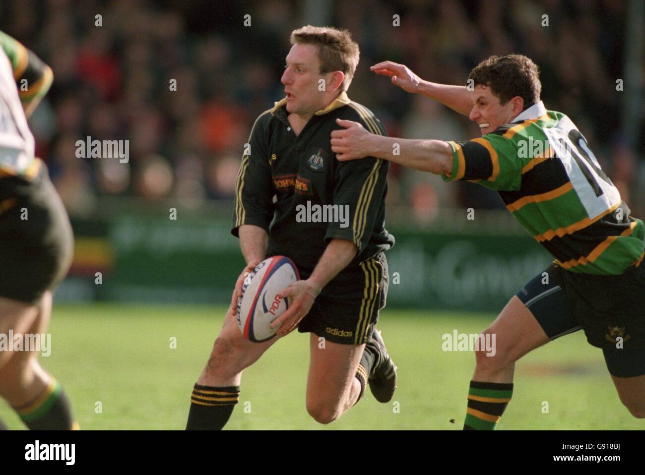 Rugby Union Northampton Saints v Newcastle Falcons Tetley Bitter Cup
