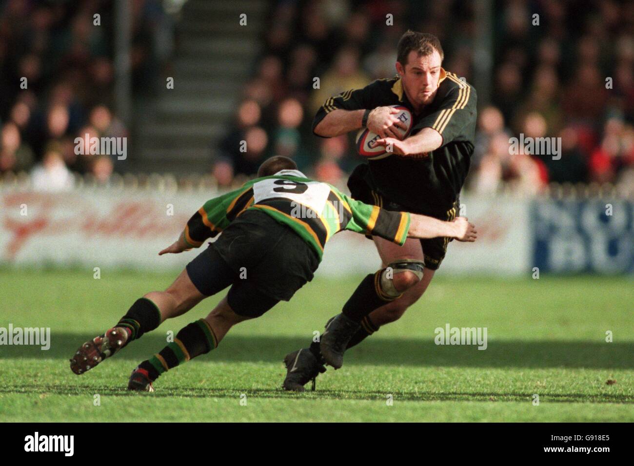 Rugby Union Northampton Saints v Newcastle Falcons Tetley Bitter Cup