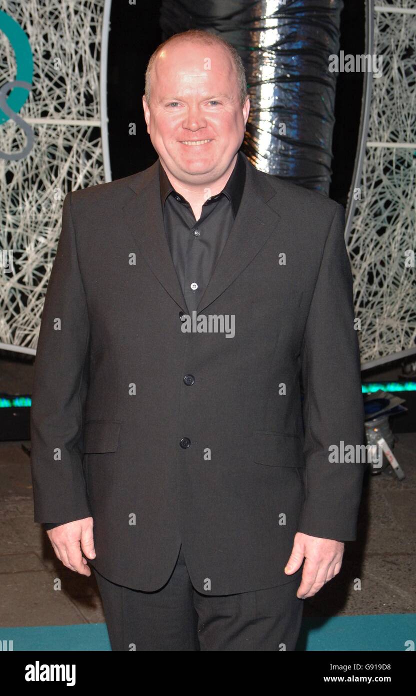Steve McFadden arrives for the '2005 TV Moments' show, at the BBC TV