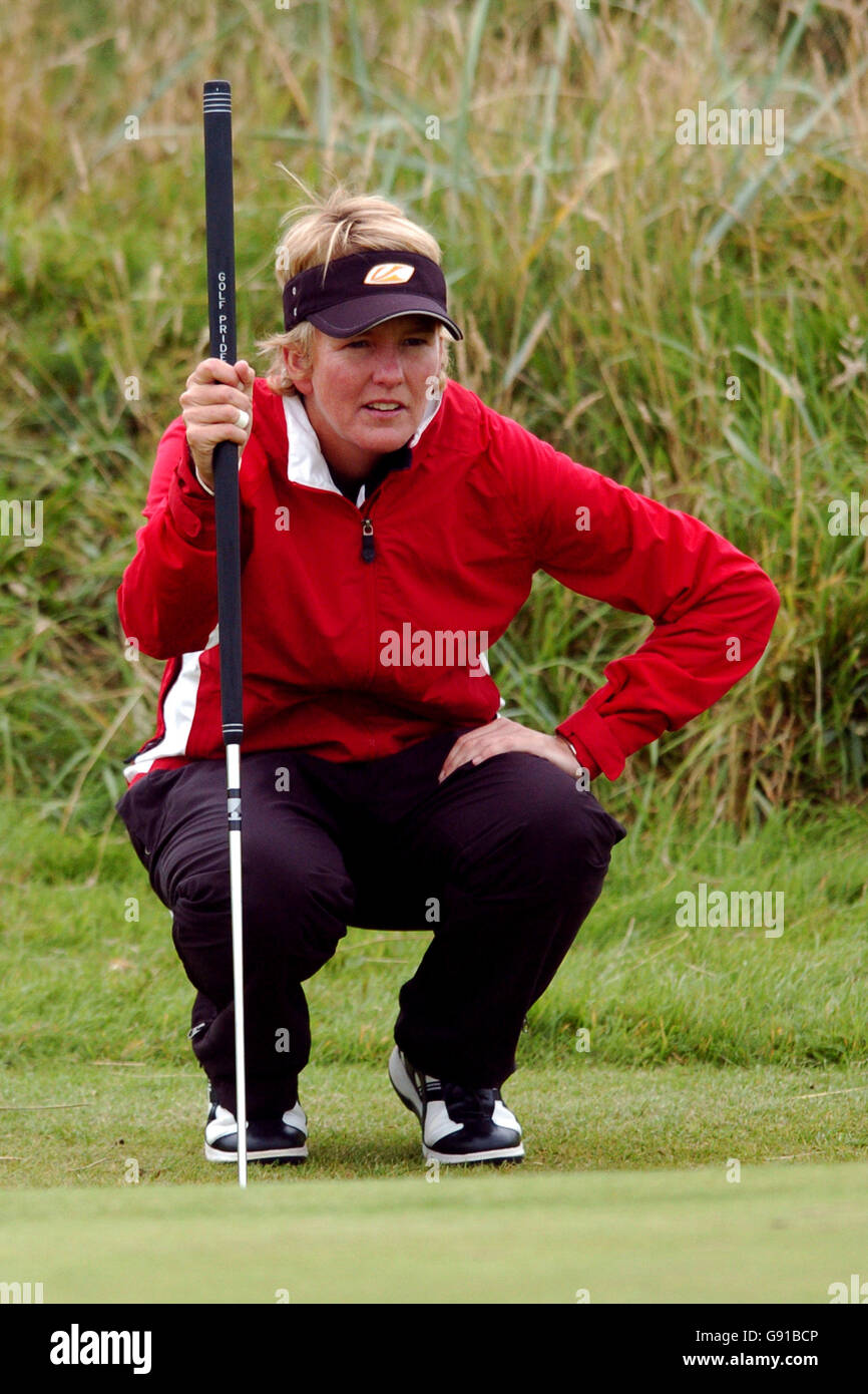 Golf - Women's British Open 2005 - Royal Birkdale. Shani Waugh ...